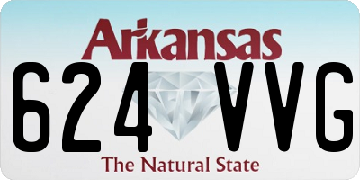 AR license plate 624VVG