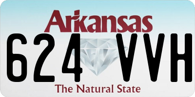 AR license plate 624VVH