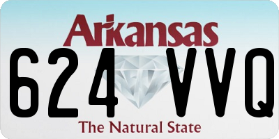 AR license plate 624VVQ