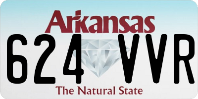 AR license plate 624VVR