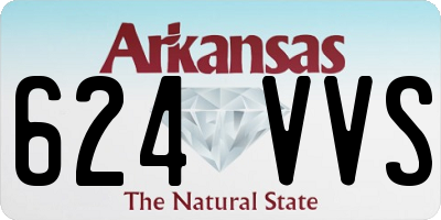 AR license plate 624VVS