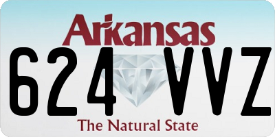 AR license plate 624VVZ