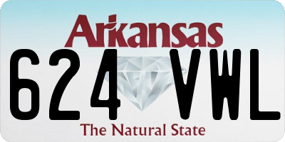 AR license plate 624VWL