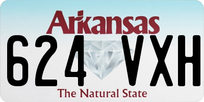 AR license plate 624VXH