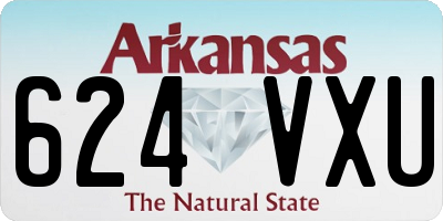 AR license plate 624VXU