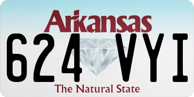 AR license plate 624VYI