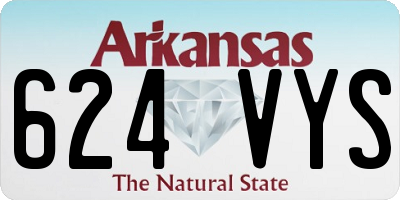 AR license plate 624VYS