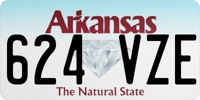 AR license plate 624VZE