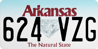 AR license plate 624VZG
