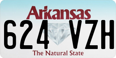 AR license plate 624VZH