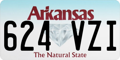 AR license plate 624VZI