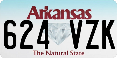 AR license plate 624VZK