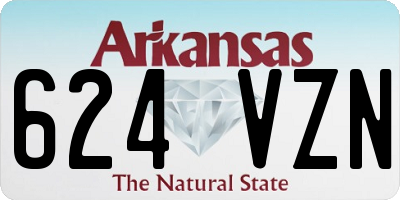 AR license plate 624VZN