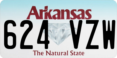 AR license plate 624VZW