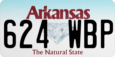 AR license plate 624WBP