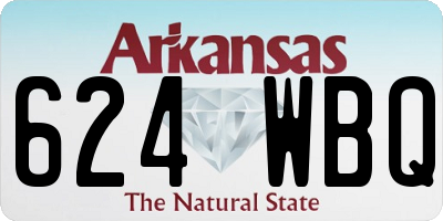 AR license plate 624WBQ