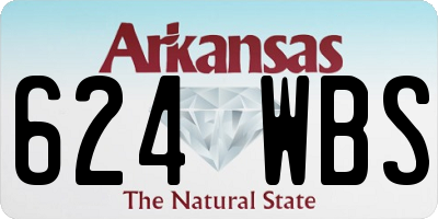 AR license plate 624WBS