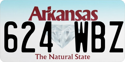 AR license plate 624WBZ