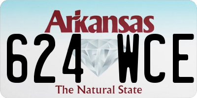 AR license plate 624WCE