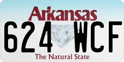 AR license plate 624WCF