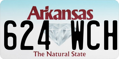AR license plate 624WCH