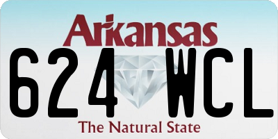 AR license plate 624WCL