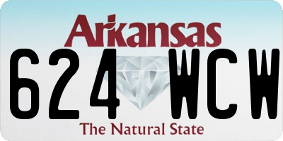AR license plate 624WCW