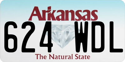AR license plate 624WDL