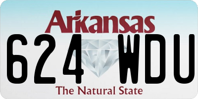 AR license plate 624WDU