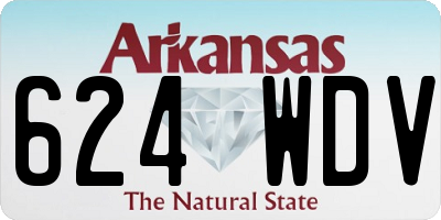 AR license plate 624WDV