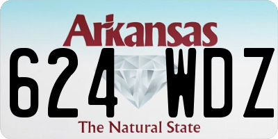 AR license plate 624WDZ