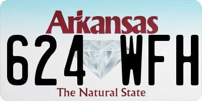 AR license plate 624WFH