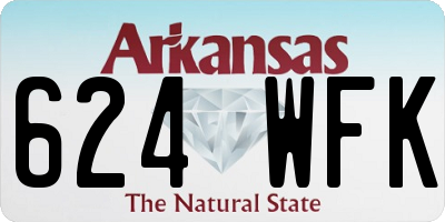 AR license plate 624WFK