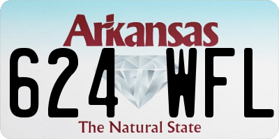 AR license plate 624WFL