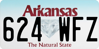 AR license plate 624WFZ