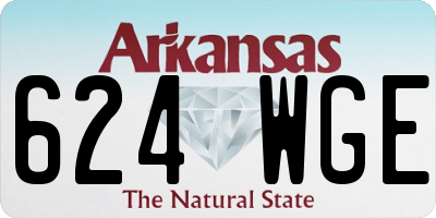 AR license plate 624WGE