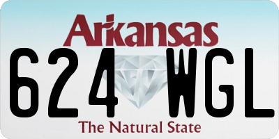 AR license plate 624WGL