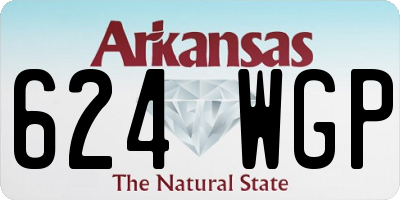 AR license plate 624WGP