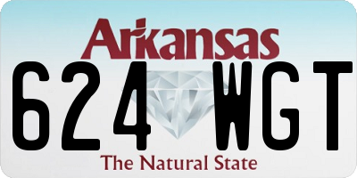 AR license plate 624WGT