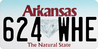 AR license plate 624WHE