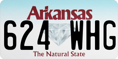 AR license plate 624WHG