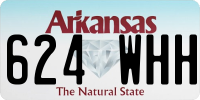 AR license plate 624WHH