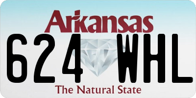 AR license plate 624WHL