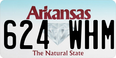 AR license plate 624WHM