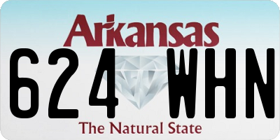 AR license plate 624WHN