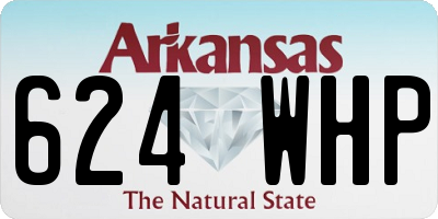 AR license plate 624WHP