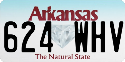 AR license plate 624WHV