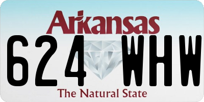 AR license plate 624WHW
