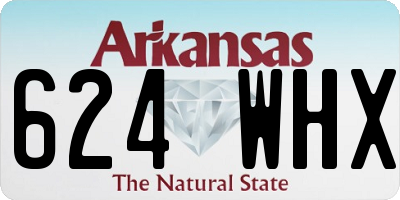 AR license plate 624WHX