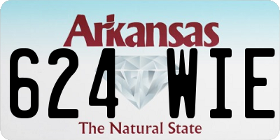 AR license plate 624WIE